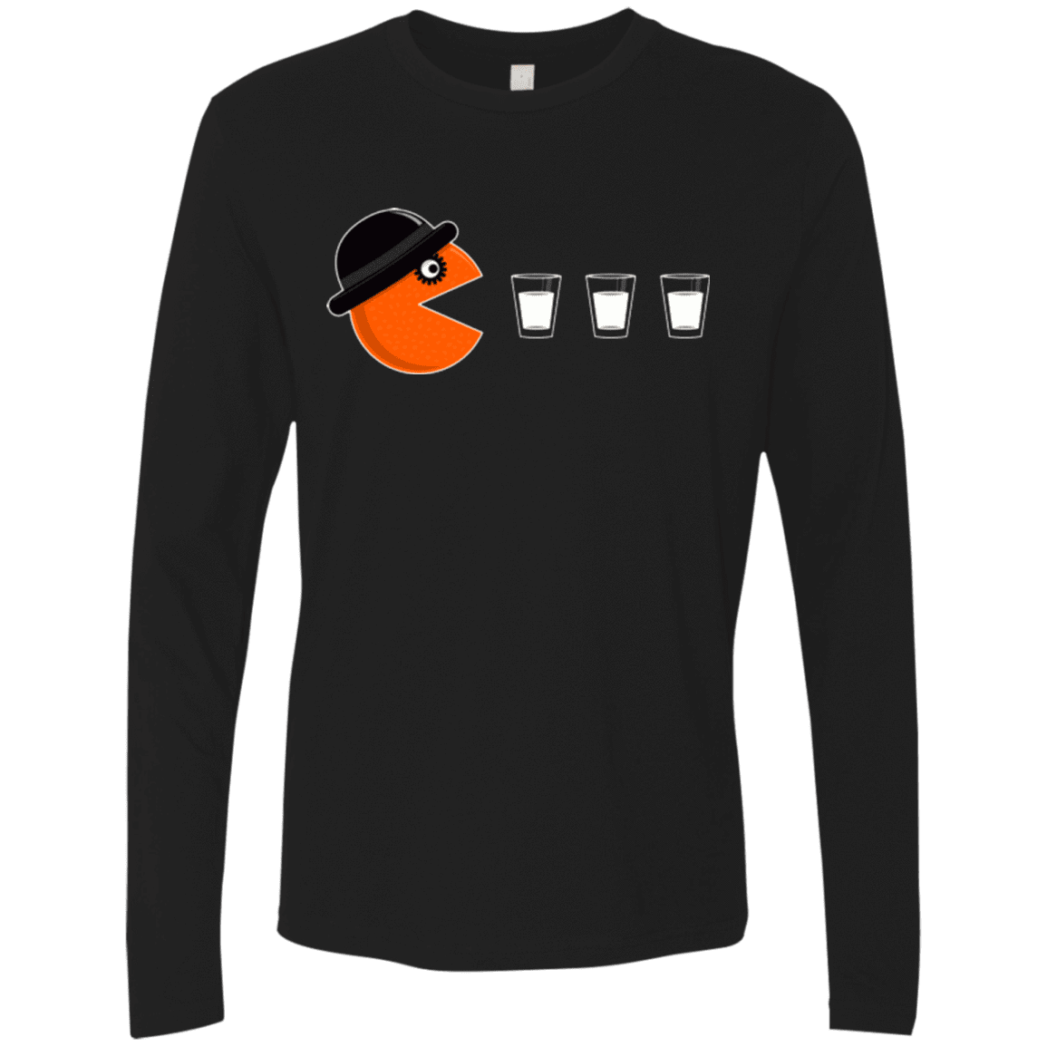 T-Shirts Black / Small Clockwork man Men's Premium Long Sleeve