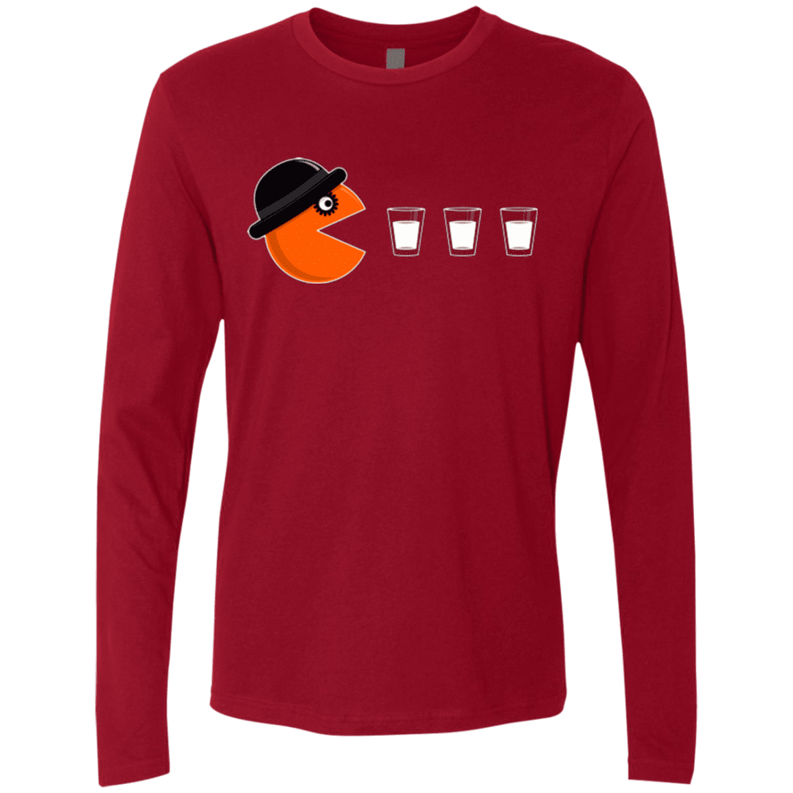T-Shirts Cardinal / Small Clockwork man Men's Premium Long Sleeve