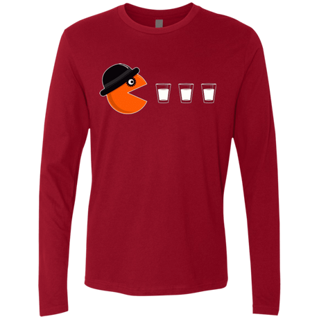 T-Shirts Cardinal / Small Clockwork man Men's Premium Long Sleeve