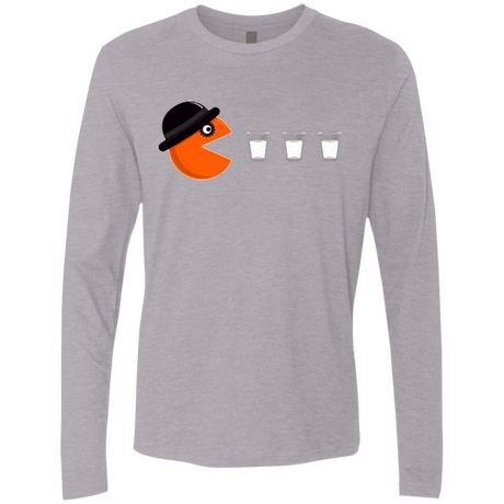 T-Shirts Heather Grey / Small Clockwork man Men's Premium Long Sleeve