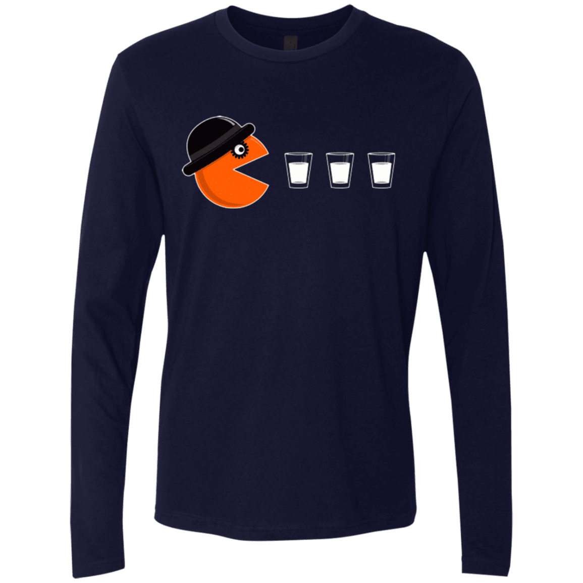 T-Shirts Midnight Navy / Small Clockwork man Men's Premium Long Sleeve