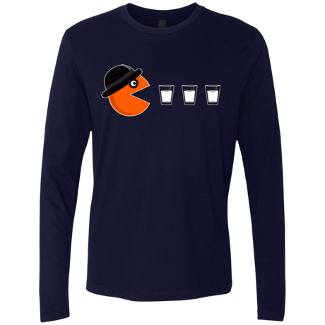 T-Shirts Midnight Navy / Small Clockwork man Men's Premium Long Sleeve