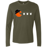 T-Shirts Military Green / Small Clockwork man Men's Premium Long Sleeve