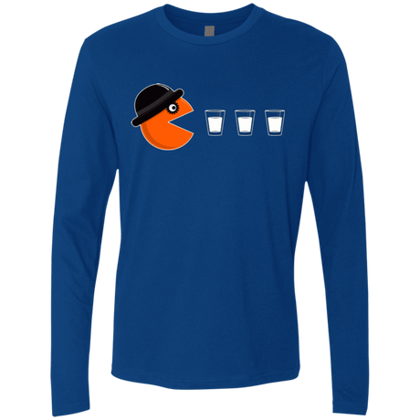 T-Shirts Royal / Small Clockwork man Men's Premium Long Sleeve