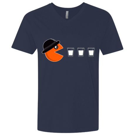 T-Shirts Midnight Navy / X-Small Clockwork man Men's Premium V-Neck