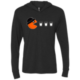 T-Shirts Vintage Black / X-Small Clockwork man Triblend Long Sleeve Hoodie Tee