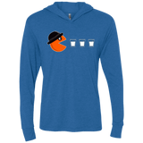 T-Shirts Vintage Royal / X-Small Clockwork man Triblend Long Sleeve Hoodie Tee