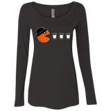 T-Shirts Vintage Black / Small Clockwork man Women's Triblend Long Sleeve Shirt