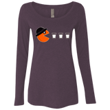 T-Shirts Vintage Purple / Small Clockwork man Women's Triblend Long Sleeve Shirt