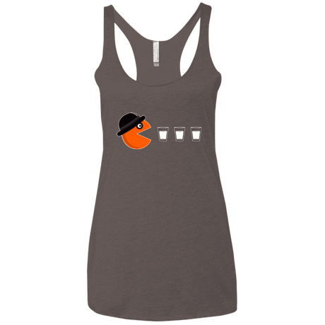 T-Shirts Macchiato / X-Small Clockwork man Women's Triblend Racerback Tank