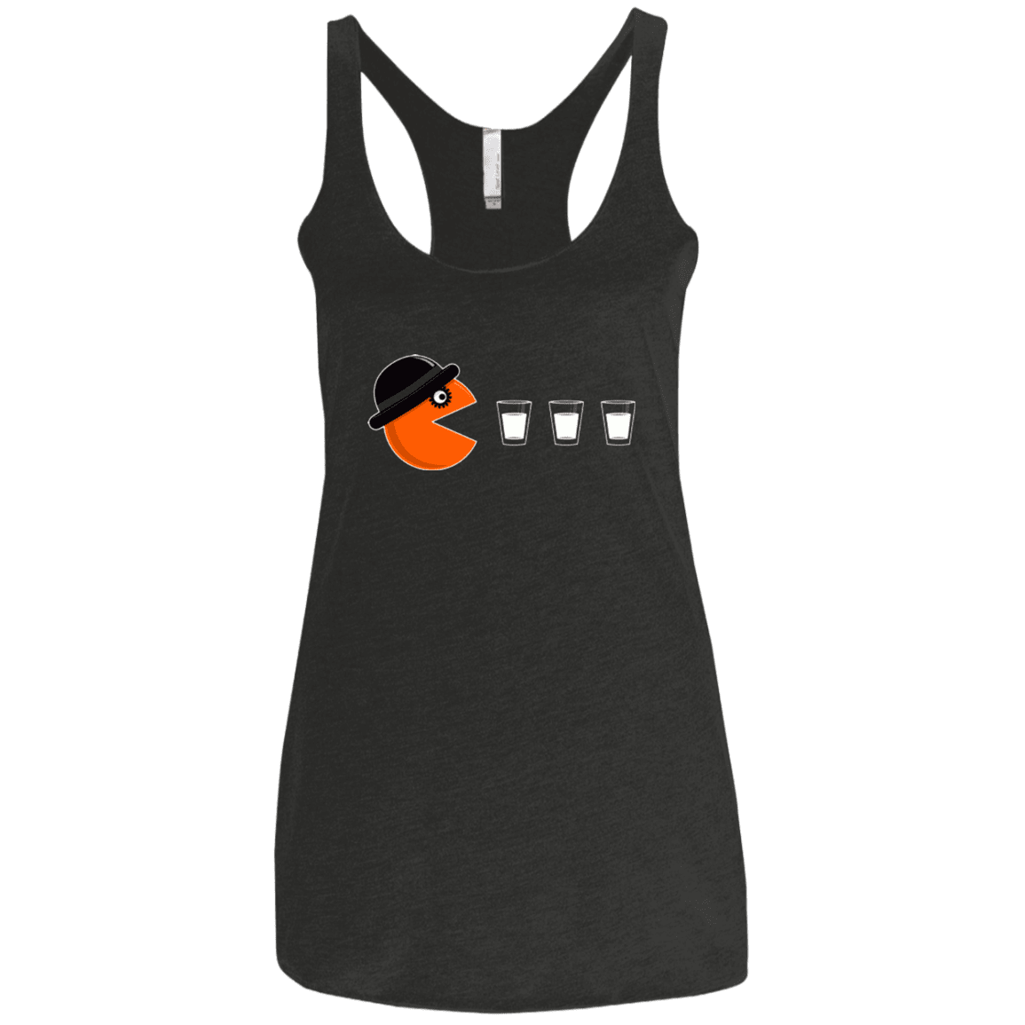 T-Shirts Vintage Black / X-Small Clockwork man Women's Triblend Racerback Tank
