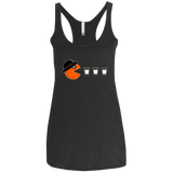 T-Shirts Vintage Black / X-Small Clockwork man Women's Triblend Racerback Tank