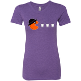 T-Shirts Purple Rush / Small Clockwork man Women's Triblend T-Shirt