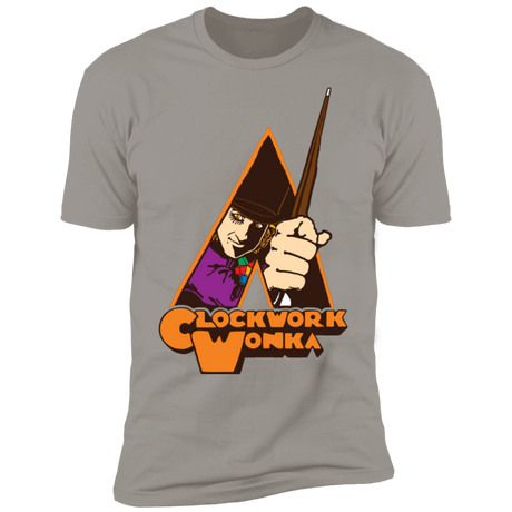 T-Shirts Light Grey / S Clockwork Wonka Men's Premium T-Shirt