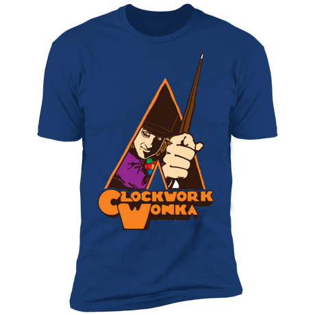 T-Shirts Royal / S Clockwork Wonka Men's Premium T-Shirt