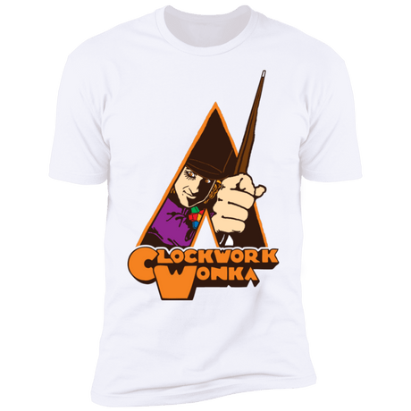 T-Shirts White / S Clockwork Wonka Men's Premium T-Shirt