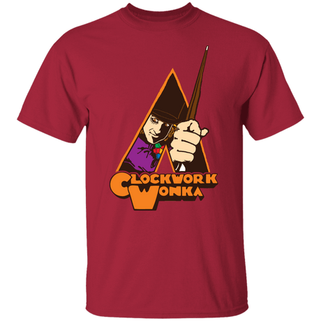 T-Shirts Cardinal / S Clockwork Wonka T-Shirt