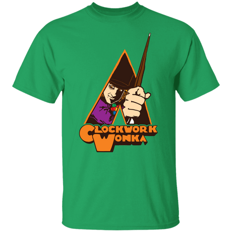 T-Shirts Irish Green / S Clockwork Wonka T-Shirt