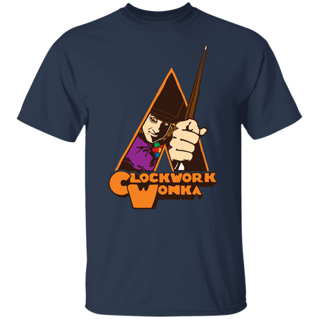 T-Shirts Navy / S Clockwork Wonka T-Shirt