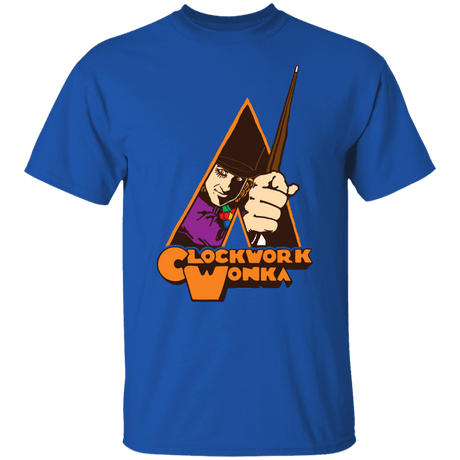 T-Shirts Royal / S Clockwork Wonka T-Shirt