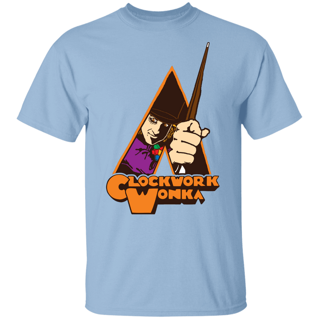 T-Shirts Light Blue / YXS Clockwork Wonka Youth T-Shirt