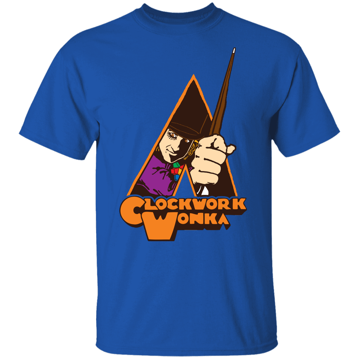 T-Shirts Royal / YXS Clockwork Wonka Youth T-Shirt