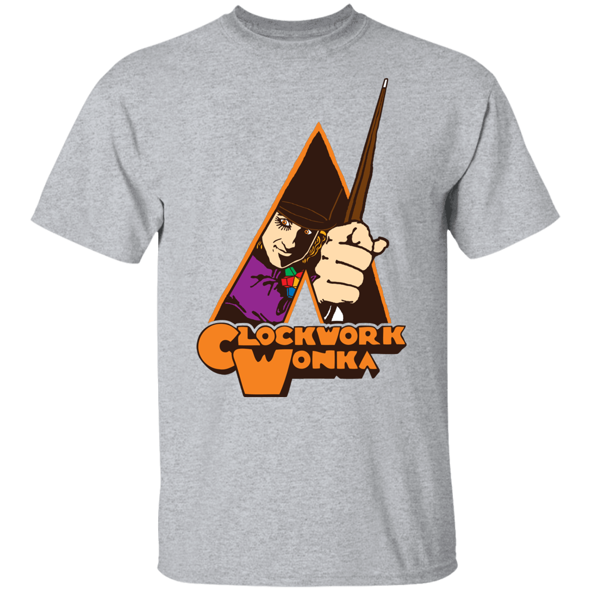 T-Shirts Sport Grey / YXS Clockwork Wonka Youth T-Shirt