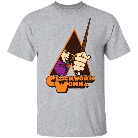 T-Shirts Sport Grey / YXS Clockwork Wonka Youth T-Shirt