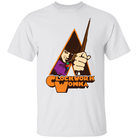 T-Shirts White / YXS Clockwork Wonka Youth T-Shirt