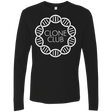 T-Shirts Black / Small Clone Club Men's Premium Long Sleeve
