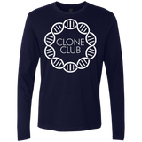 T-Shirts Midnight Navy / Small Clone Club Men's Premium Long Sleeve