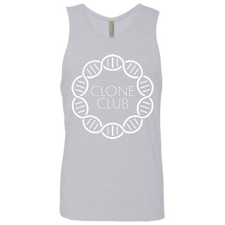 T-Shirts Heather Grey / Small Clone Club Men's Premium Tank Top