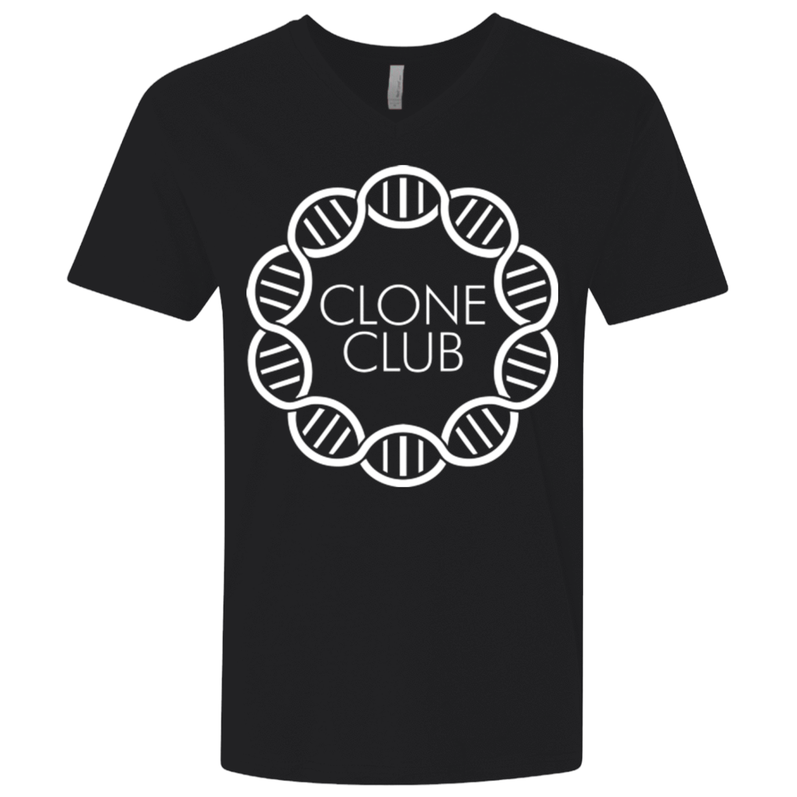 T-Shirts Black / X-Small Clone Club Men's Premium V-Neck
