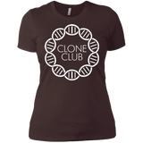 T-Shirts Dark Chocolate / X-Small Clone Club Women's Premium T-Shirt
