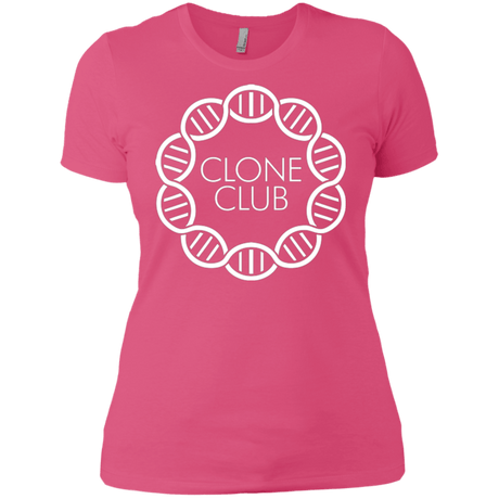 T-Shirts Hot Pink / X-Small Clone Club Women's Premium T-Shirt