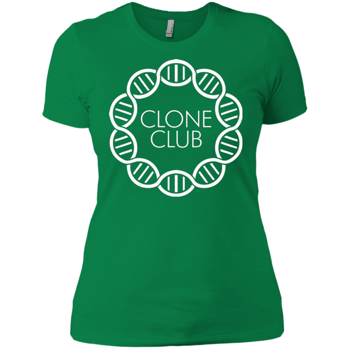 T-Shirts Kelly Green / X-Small Clone Club Women's Premium T-Shirt
