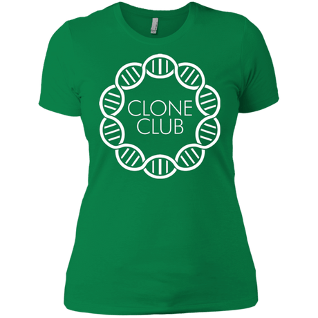 T-Shirts Kelly Green / X-Small Clone Club Women's Premium T-Shirt