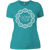 T-Shirts Tahiti Blue / X-Small Clone Club Women's Premium T-Shirt