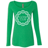 T-Shirts Envy / Small Clone Club Women's Triblend Long Sleeve Shirt