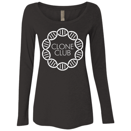T-Shirts Vintage Black / Small Clone Club Women's Triblend Long Sleeve Shirt