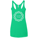 T-Shirts Envy / X-Small Clone Club Women's Triblend Racerback Tank