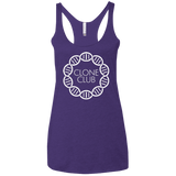 T-Shirts Purple / X-Small Clone Club Women's Triblend Racerback Tank