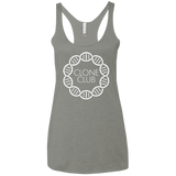 T-Shirts Venetian Grey / X-Small Clone Club Women's Triblend Racerback Tank