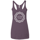 T-Shirts Vintage Purple / X-Small Clone Club Women's Triblend Racerback Tank