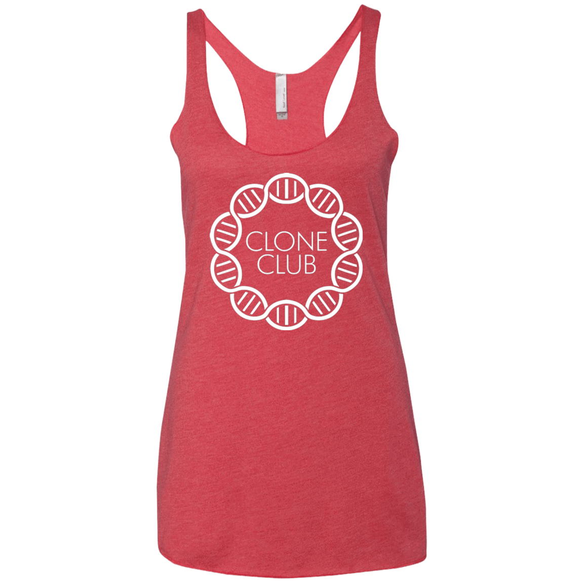 T-Shirts Vintage Red / X-Small Clone Club Women's Triblend Racerback Tank
