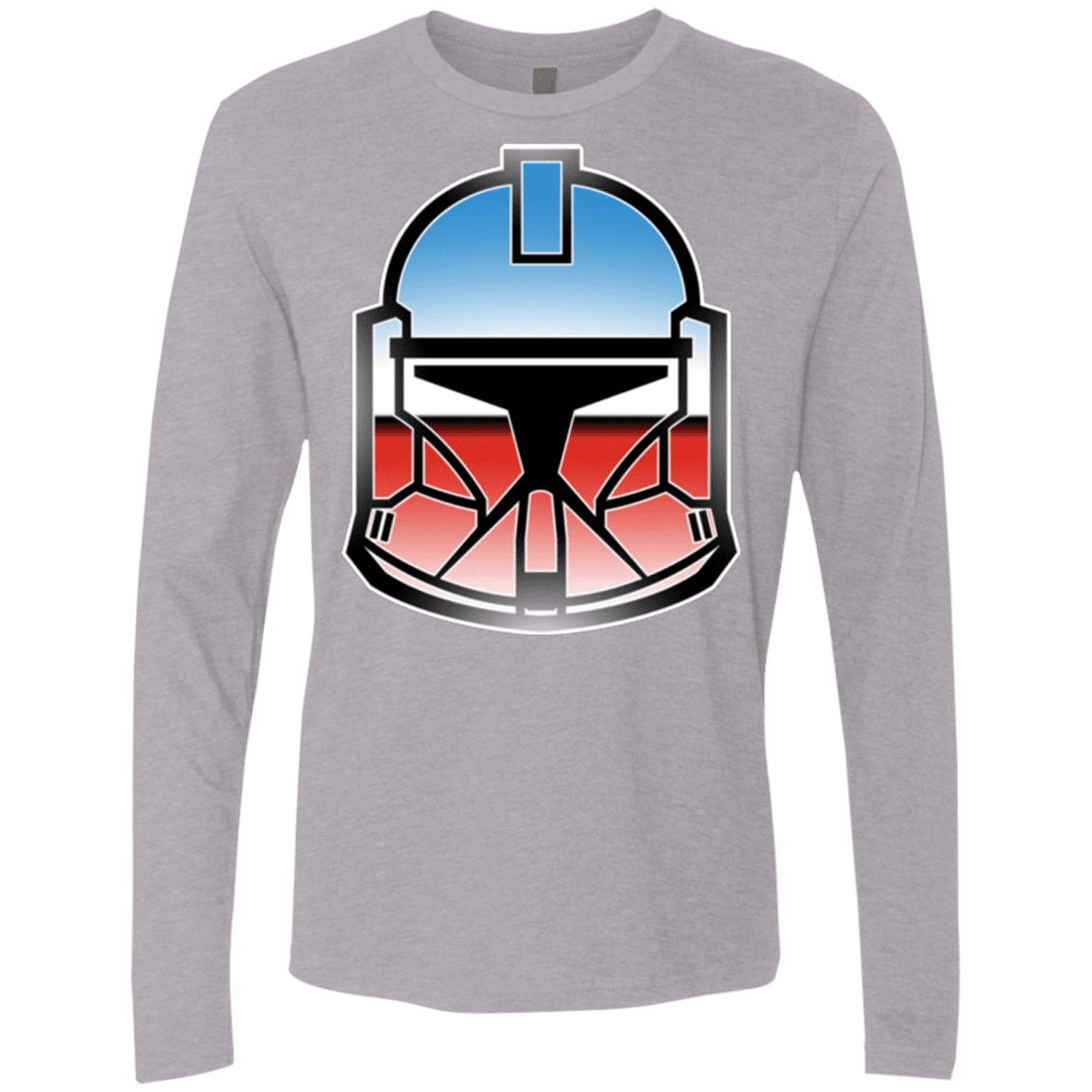 T-Shirts Heather Grey / Small Clone Men's Premium Long Sleeve