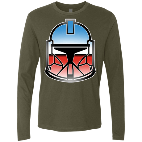 T-Shirts Military Green / Small Clone Men's Premium Long Sleeve