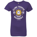 T-Shirts Purple Rush / YXS Clone Trooper Academy 02 Girls Premium T-Shirt