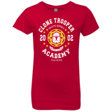 T-Shirts Red / YXS Clone Trooper Academy 02 Girls Premium T-Shirt