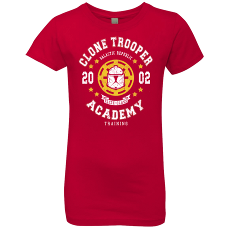T-Shirts Red / YXS Clone Trooper Academy 02 Girls Premium T-Shirt